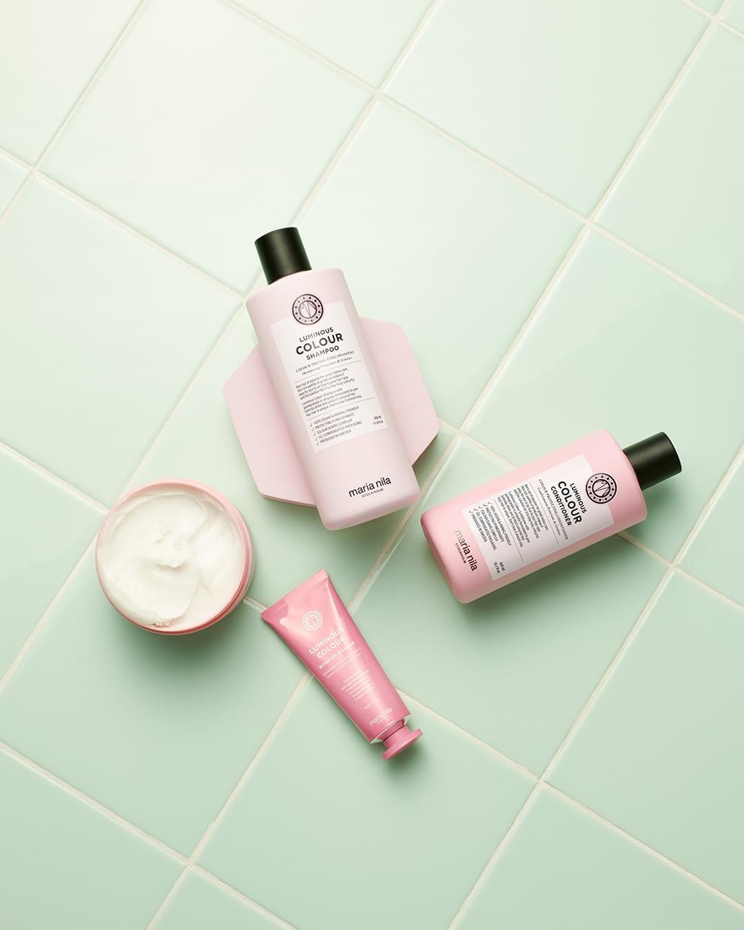 Maria Nila luminous colour the ultimate treatment set for coloured hair