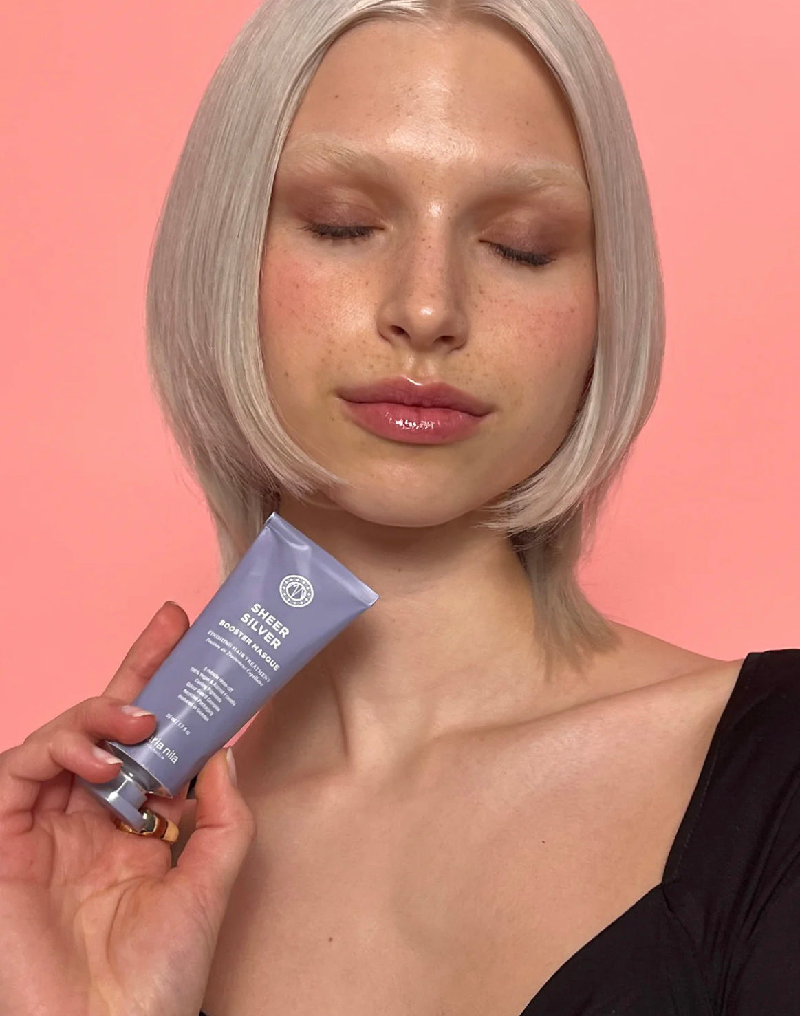 Maria Nila sheer silver booster masque 50ml