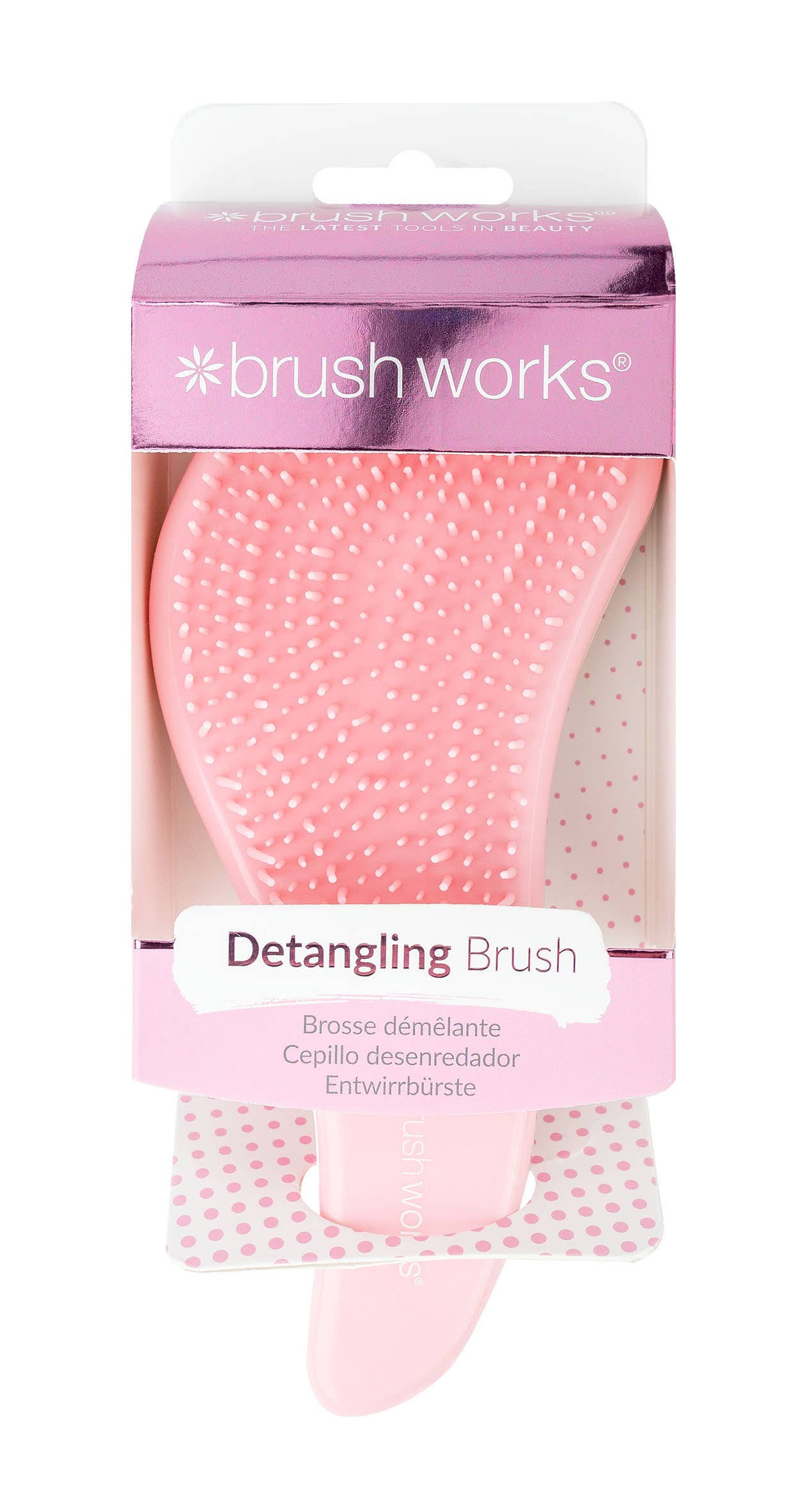 Brushworks professional detangling hair brush