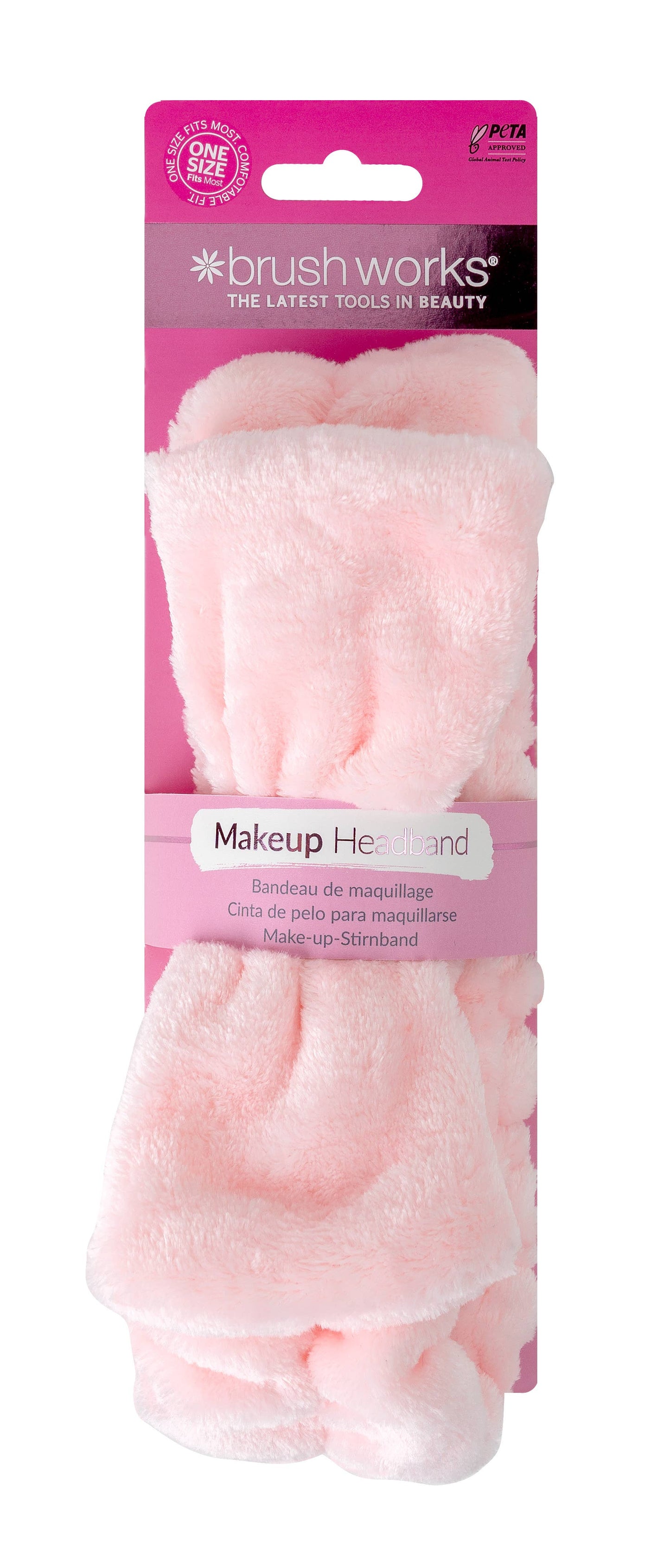 Brushworks make up headband - Pink