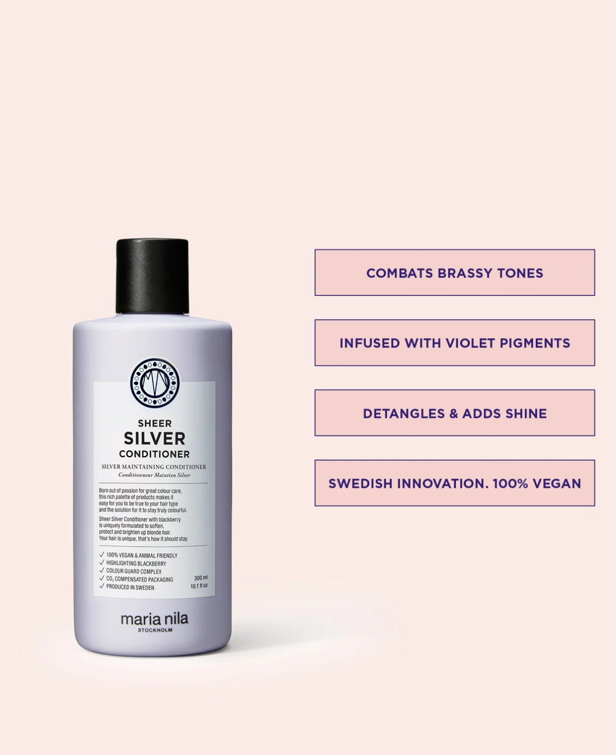 Maria Nila Sheer Silver Conditioner (Travel Size)