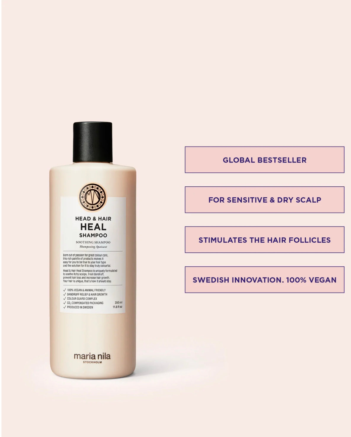 Maria Nila head and hair heal shampoo 350ml